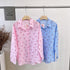 Cherry Print Collar Down Shirts